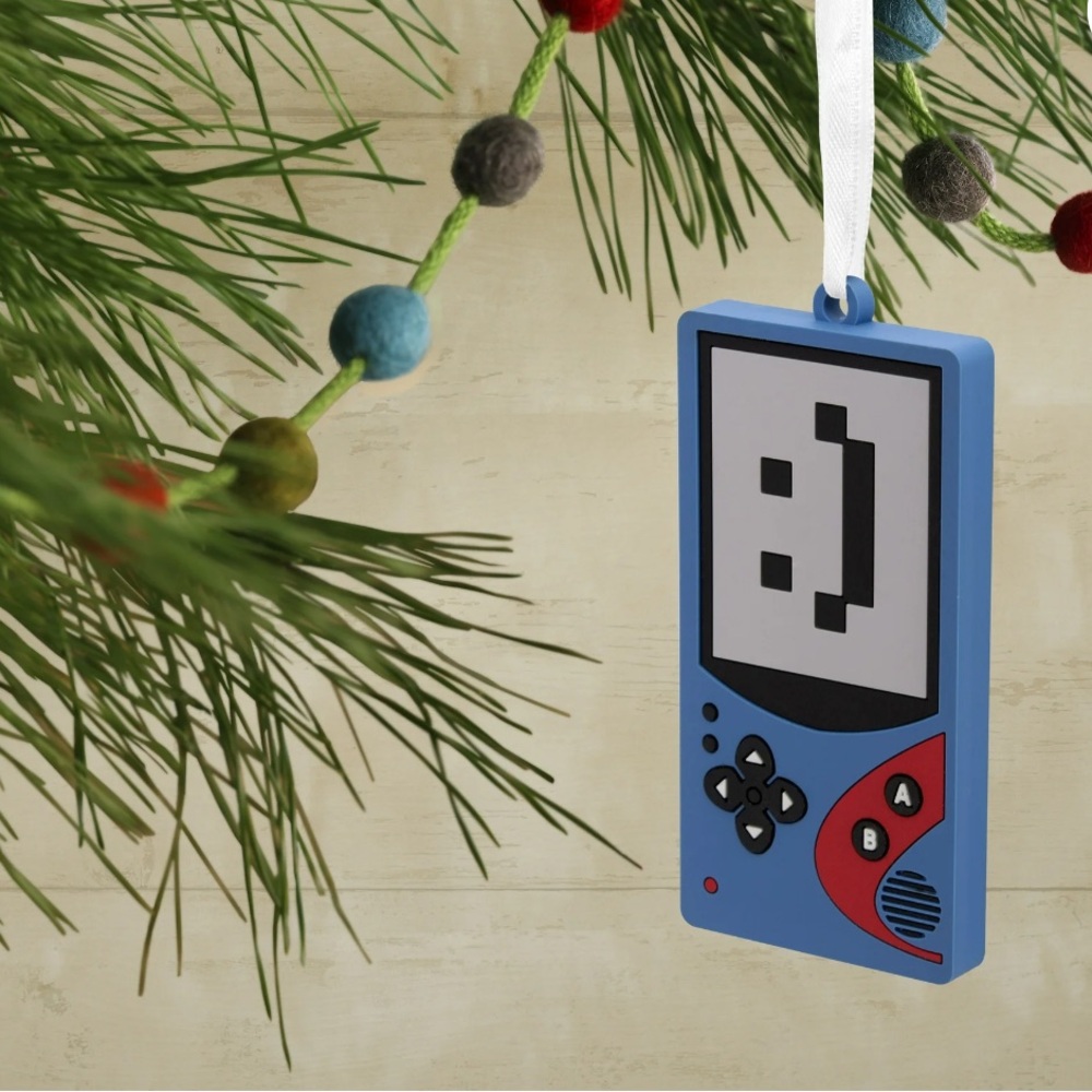 Hallmark retro gamer ornament